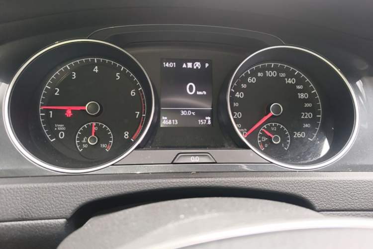 Used Volkswagen Golf 2020 Zhiai Edition 280TSI DSG Comfort Model Instrument Cluster