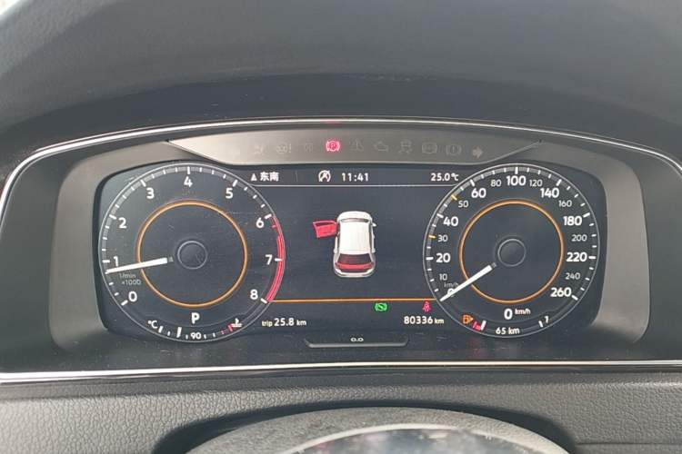 Used Volkswagen Golf 2020 Charming Edition 280TSI DSG R-Line Instrument Cluster