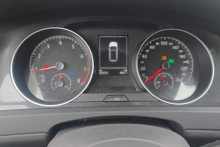 Used Volkswagen Golf 2020 Zhiai Edition 280TSI DSG Comfort Model Instrument Cluster