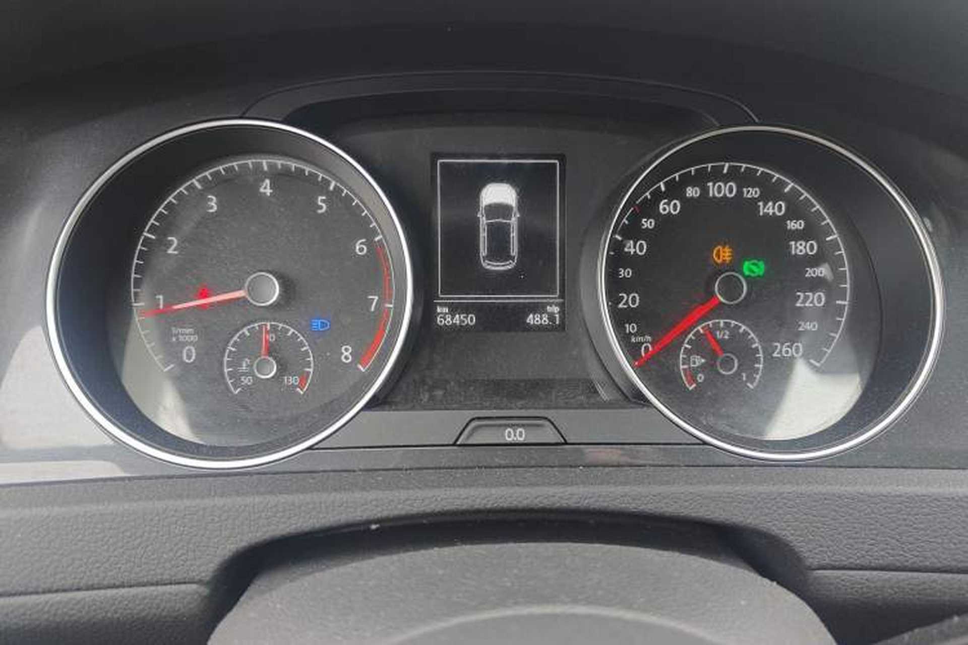 Used Volkswagen Golf 2020 Zhiai Edition 280TSI DSG Comfort Model Instrument Cluster