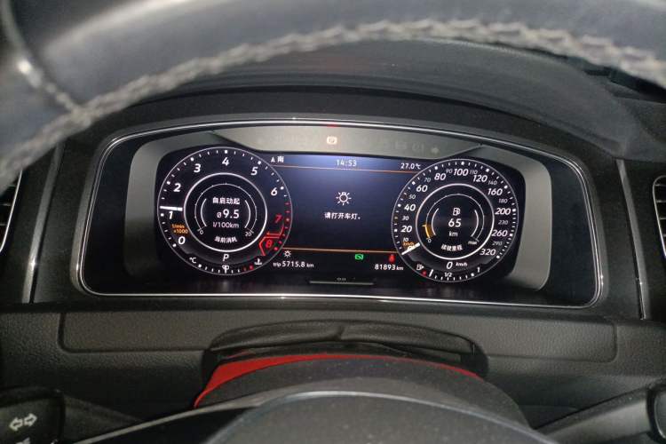 Used Volkswagen Golf 2020 280TSI DSG Luxury Edition Instrument Cluster