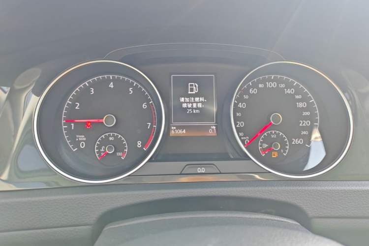 Used Volkswagen Golf 2020 Zhiai Edition 280TSI DSG Comfort Model Instrument Cluster