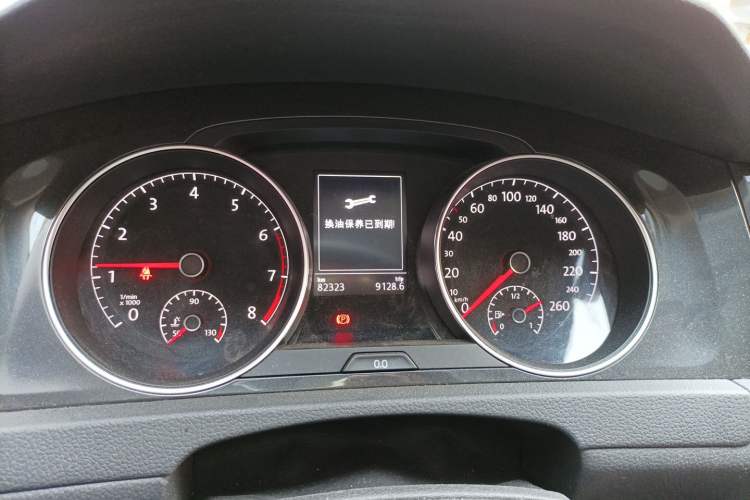Used Volkswagen Golf 2020 Zhiai Edition 200TSI DSG Comfortable & Ambitious Version Instrument Cluster