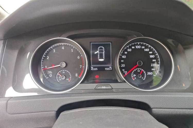 Used Volkswagen Golf 2020 Zhiai Edition 280TSI DSG Comfort Model Instrument Cluster