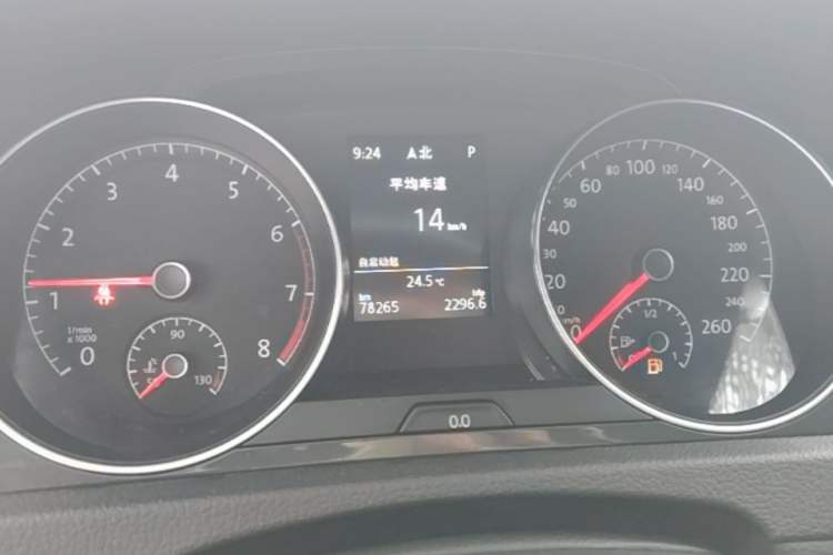 Used Volkswagen Golf 2020 Zhiai Edition 280TSI DSG Comfort Model Instrument Cluster