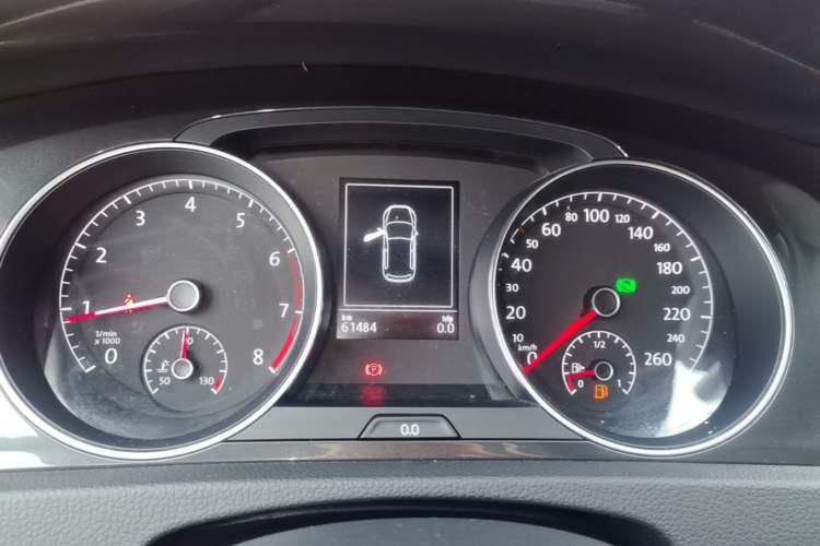 Used Volkswagen Golf 2020 Zhiai Edition 280TSI DSG Comfort Model Instrument Cluster