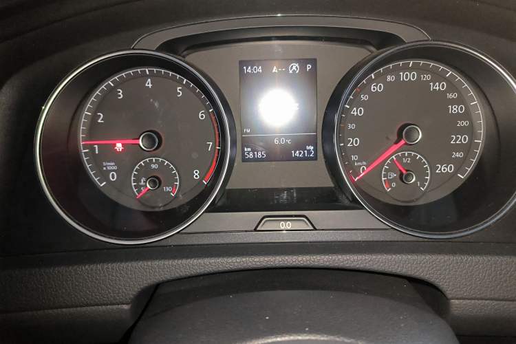Used Volkswagen Golf 2020 Zhiai Edition 280TSI DSG Comfort Model Instrument Cluster