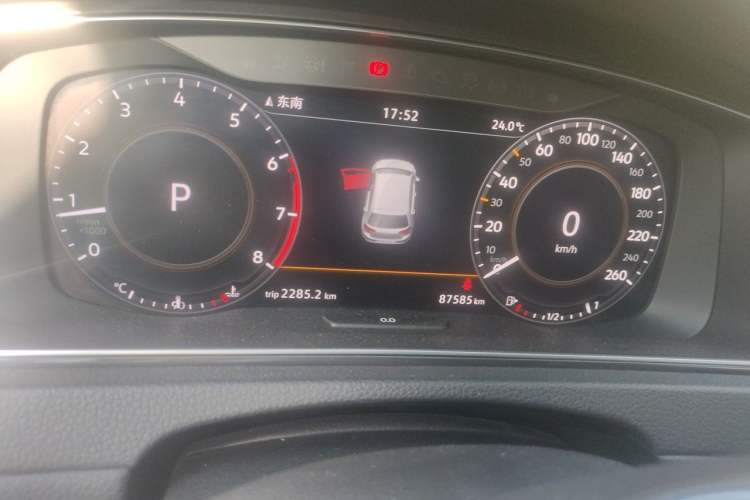 Used Volkswagen Golf 2020 280TSI DSG Luxury Edition Instrument Cluster