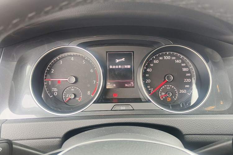 Used Volkswagen Golf 2020 Zhiai Edition 280TSI DSG Comfort Model Instrument Cluster