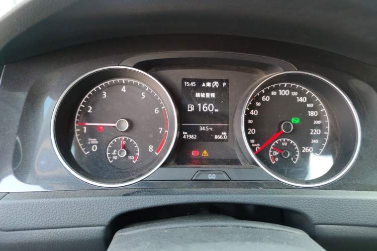 Used Volkswagen Golf 2020 Zhiai Edition 280TSI DSG Comfort Model Instrument Cluster