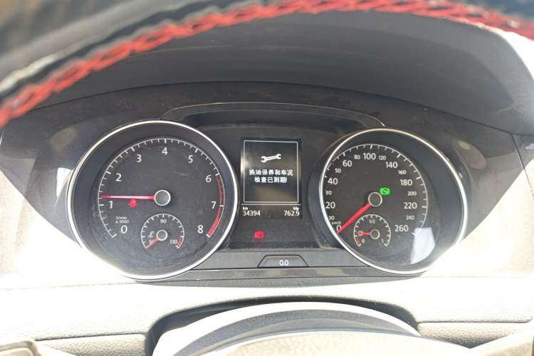 Used Volkswagen Golf 2020 Zhiai Edition 280TSI DSG Comfort Model Instrument Cluster