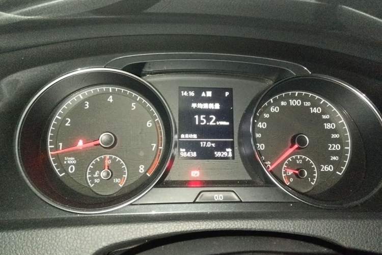 Used Volkswagen Golf 2020 Zhiai Edition 280TSI DSG Comfort Model Instrument Cluster