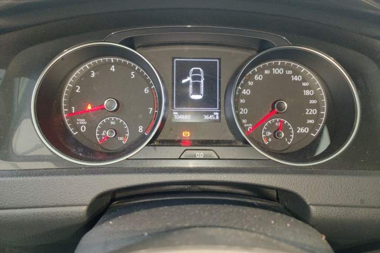 Used Volkswagen Golf 2020 Zhiai Edition 280TSI DSG Comfort Model Instrument Cluster
