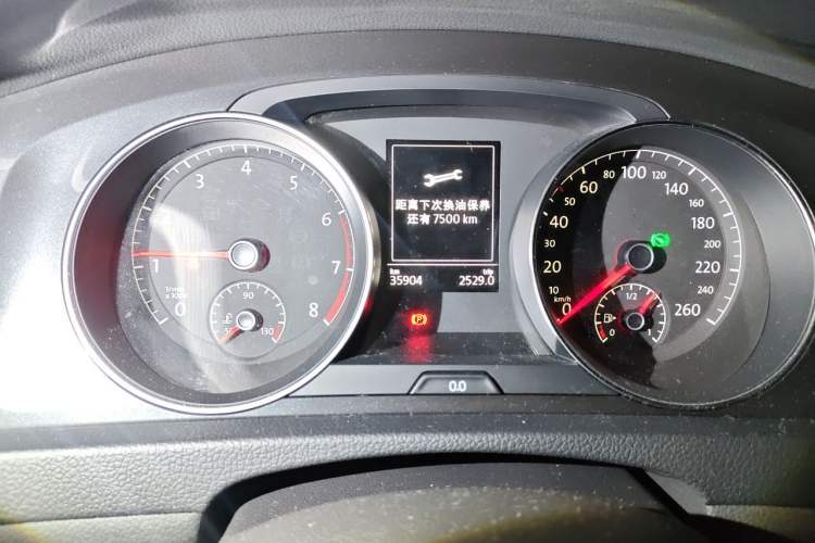 Used Volkswagen Golf 2020 Zhiai Edition 280TSI DSG Comfort Model Instrument Cluster