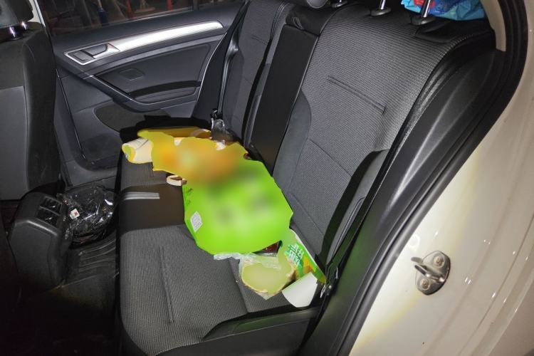Used Volkswagen Golf 2020 Zhiai Edition 280TSI DSG Comfort Model Left Rear Seat