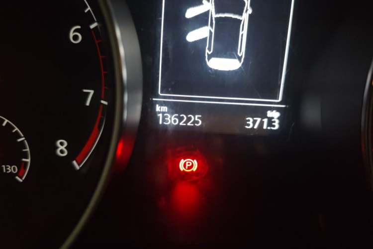 Used Volkswagen Golf 2020 Zhiai Edition 280TSI DSG Comfort Model Odometer Close Up