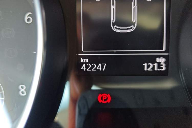 Used Volkswagen Golf 2020 Zhiai Edition 280TSI DSG Comfort Model Odometer Close Up