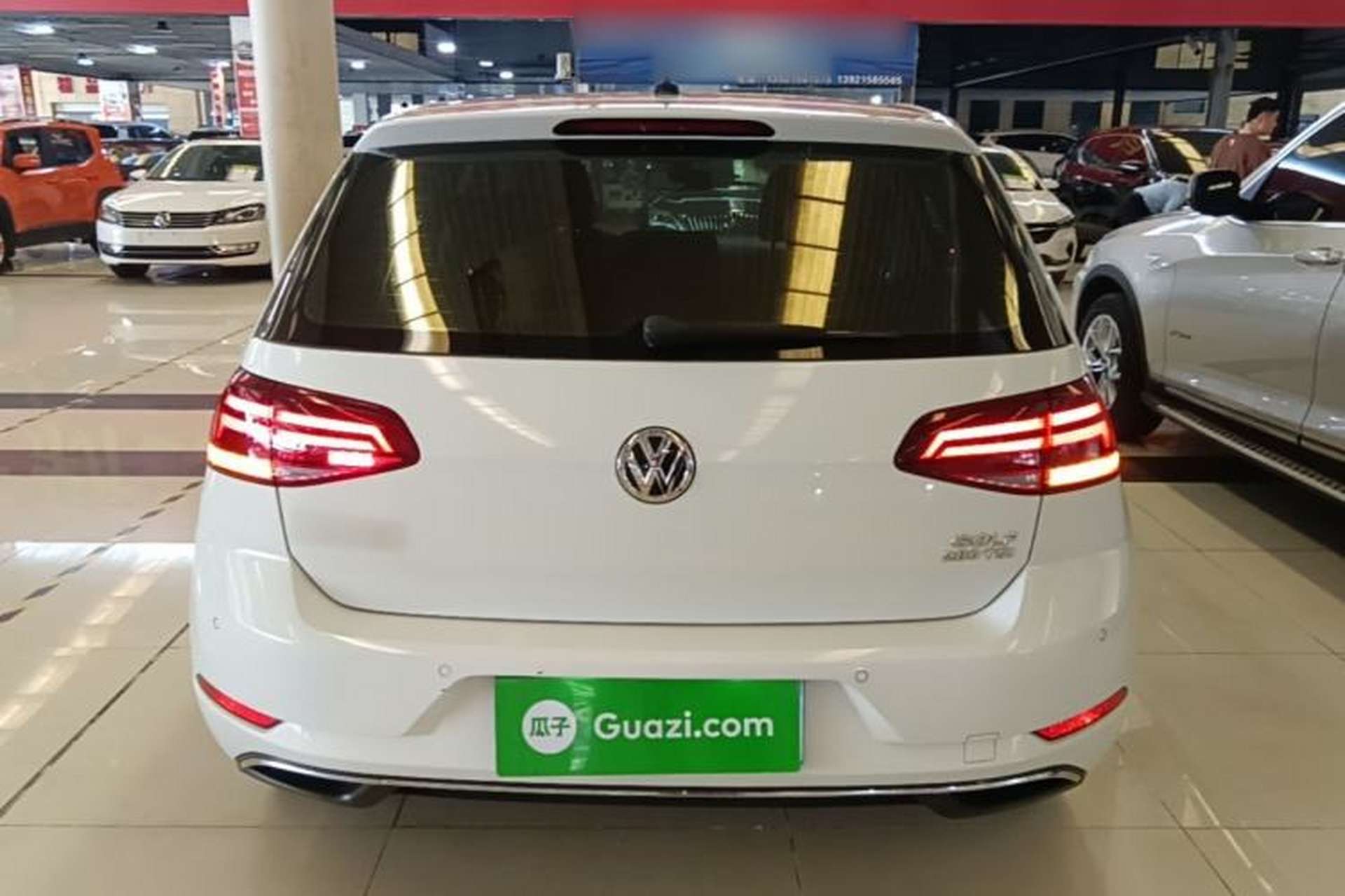Used Volkswagen Golf 2020 Zhiai Edition 280TSI DSG Comfort Model Rear