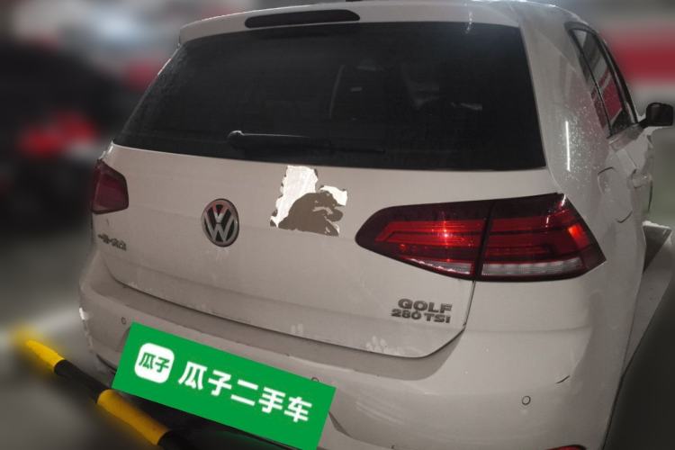 Used Volkswagen Golf 2020 Zhiai Edition 280TSI DSG Comfort Model Rear