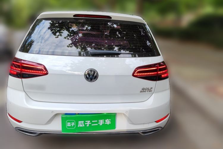 Used Volkswagen Golf 2020 Zhiai Edition 280TSI DSG Luxury Model Rear