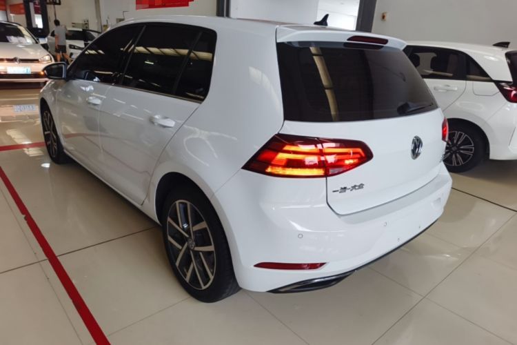Used Volkswagen Golf 2020 Zhiai Edition 200TSI DSG Comfortable & Ambitious Version Rear Left 45 Deg