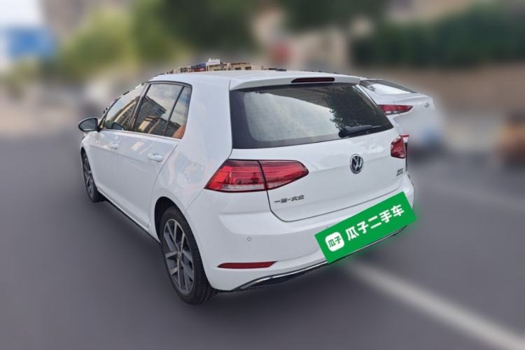 Used Volkswagen Golf 2020 Zhiai Edition 280TSI DSG Comfort Model Rear Left 45 Deg