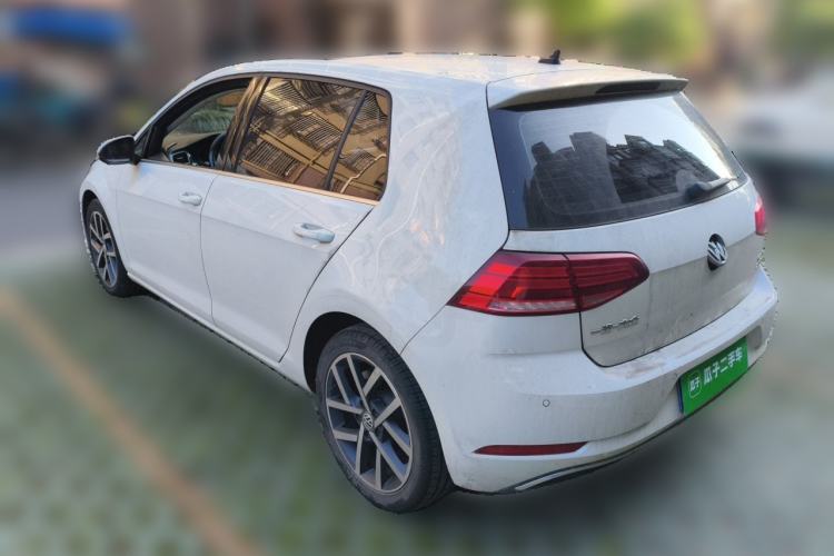 Used Volkswagen Golf 2020 Zhiai Edition 200TSI DSG Comfortable & Ambitious Version Rear Left 45 Deg