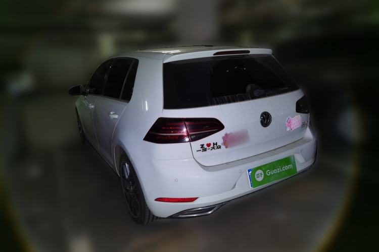 Used Volkswagen Golf 2020 Zhiai Edition 280TSI DSG Luxury Model Rear Left 45 Deg