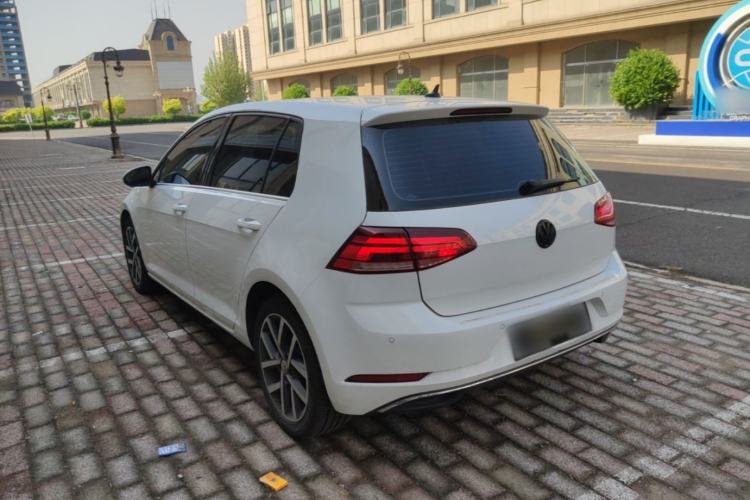 Used Volkswagen Golf 2020 Zhiai Edition 280TSI DSG Comfort Model Rear Left 45 Deg
