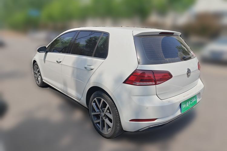 Used Volkswagen Golf 2020 Zhiai Edition 200TSI DSG Comfortable & Ambitious Version Rear Left 45 Deg