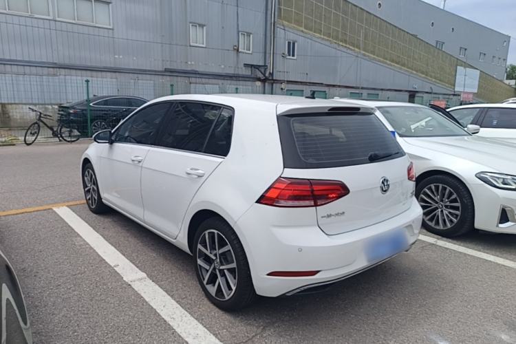 Used Volkswagen Golf 2020 Zhiai Edition 280TSI DSG Comfort Model Rear Left 45 Deg
