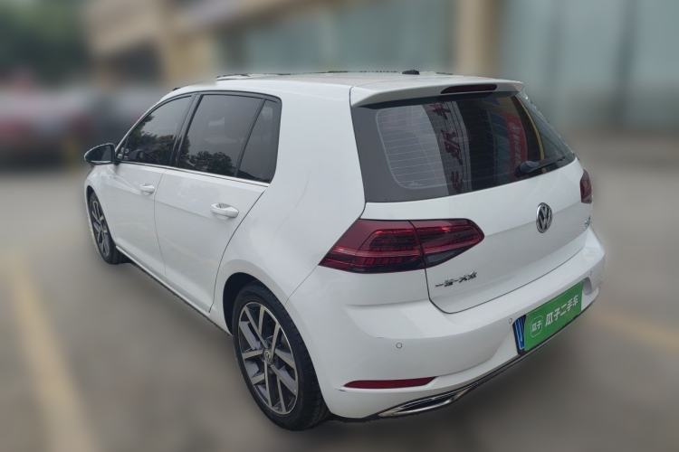 Used Volkswagen Golf 2020 Zhiai Edition 280TSI DSG Luxury Model Rear Left 45 Deg
