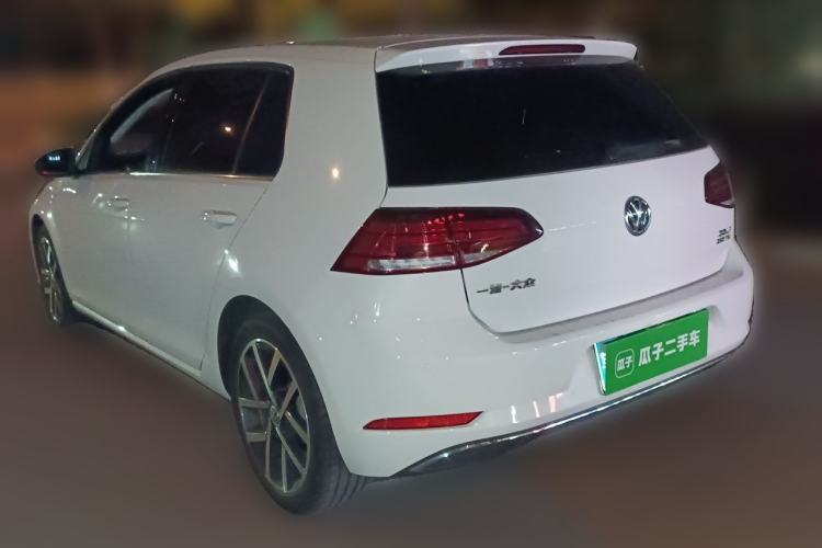 Used Volkswagen Golf 2020 Zhiai Edition 280TSI DSG Comfort Model Rear Left 45 Deg