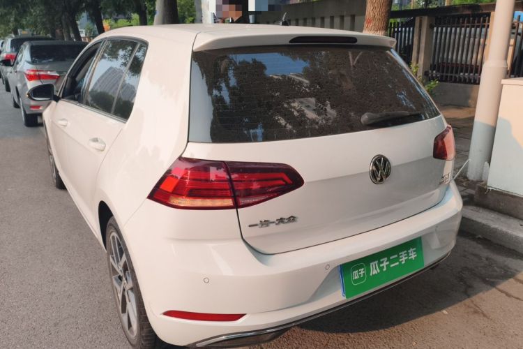 Used Volkswagen Golf 2020 Zhiai Edition 200TSI DSG Comfortable & Ambitious Version Rear Left 45 Deg