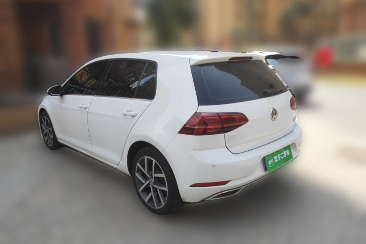Used Volkswagen Golf 2020 Zhiai Edition 280TSI DSG Luxury Model Rear Left 45 Deg