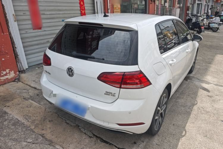 Used Volkswagen Golf 2020 Zhiai Edition 280TSI DSG Comfort Model Rear Right 45 Deg