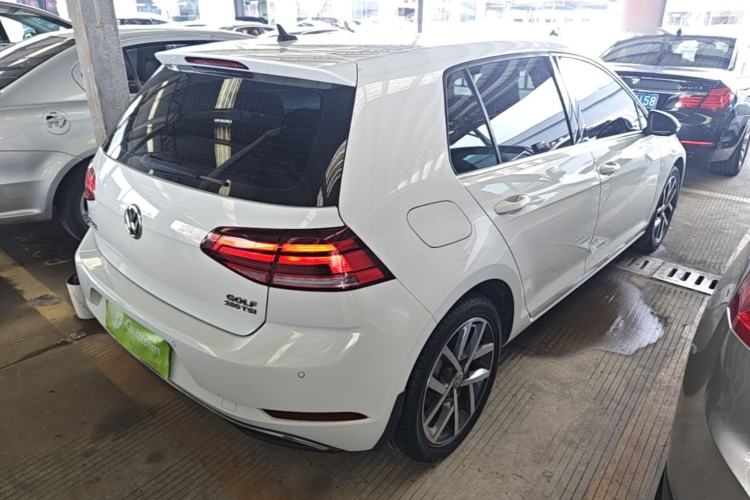 Used Volkswagen Golf 2020 Zhiai Edition 280TSI DSG Comfort Model Rear Right 45 Deg