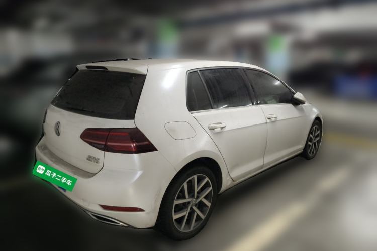 Used Volkswagen Golf 2020 Zhiai Edition 280TSI DSG Luxury Model Rear Right 45 Deg