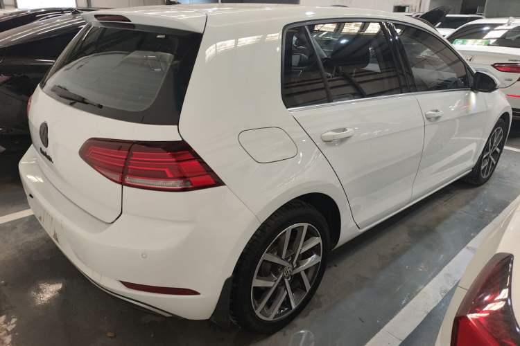 Used Volkswagen Golf 2020 Zhiai Edition 280TSI DSG Comfort Model Rear Right 45 Deg