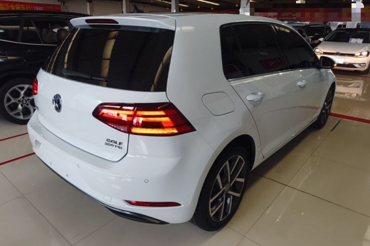 Used Volkswagen Golf 2020 Zhiai Edition 200TSI DSG Comfortable & Ambitious Version Rear Right 45 Deg