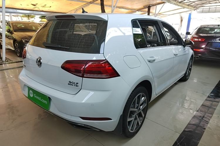 Used Volkswagen Golf 2020 Zhiai Edition 200TSI DSG Comfortable & Ambitious Version Rear Right 45 Deg