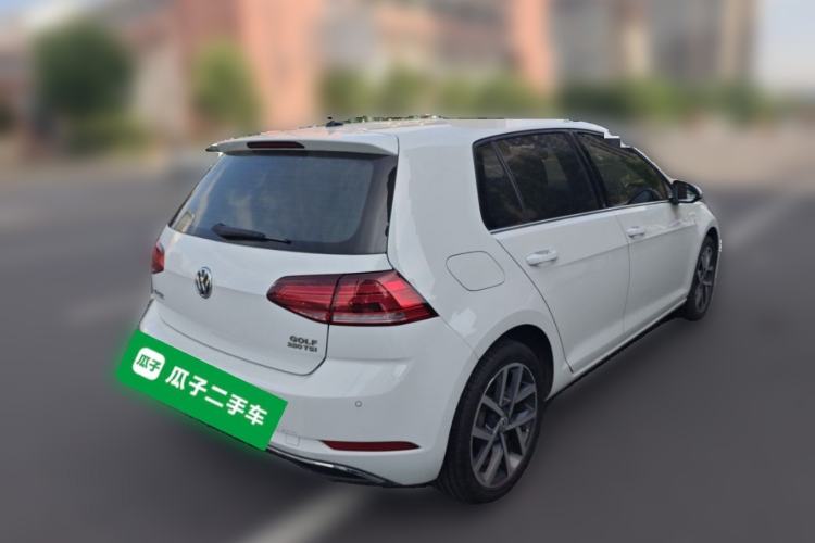Used Volkswagen Golf 2020 Zhiai Edition 280TSI DSG Comfort Model Rear Right 45 Deg