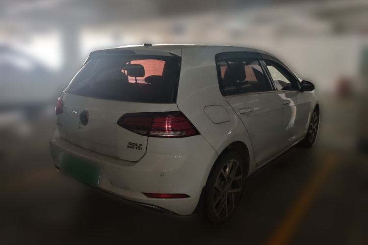 Used Volkswagen Golf 2020 Zhiai Edition 280TSI DSG Comfort Model Rear Right 45 Deg