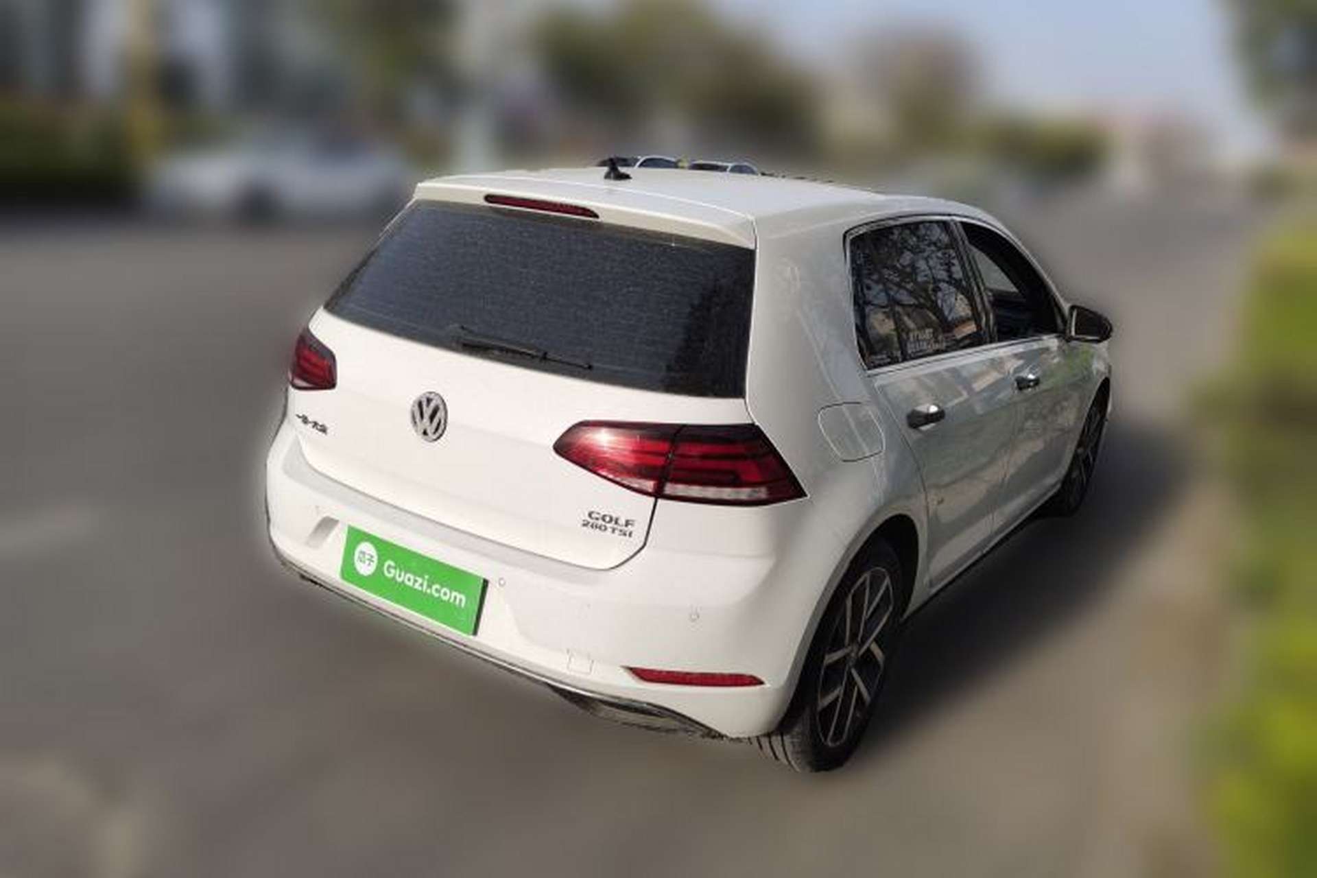 Used Volkswagen Golf 2020 Zhiai Edition 280TSI DSG Comfort Model Rear Right 45 Deg