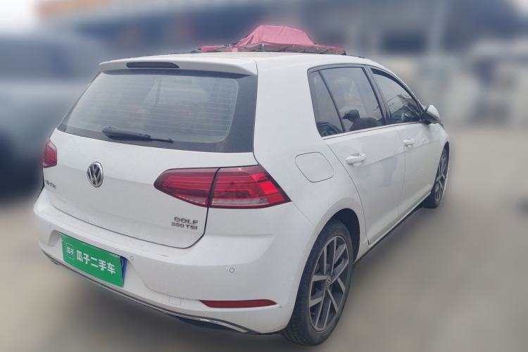 Used Volkswagen Golf 2020 Zhiai Edition 280TSI DSG Comfort Model Rear Right 45 Deg