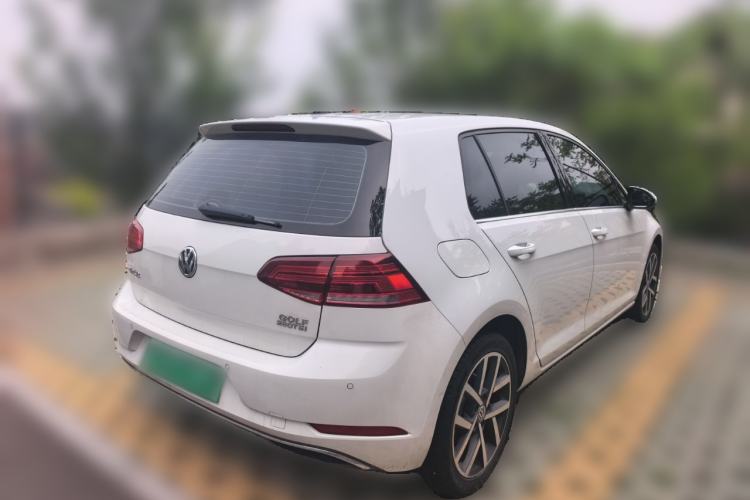 Used Volkswagen Golf 2020 Zhiai Edition 280TSI DSG Comfort Model Rear Right 45 Deg