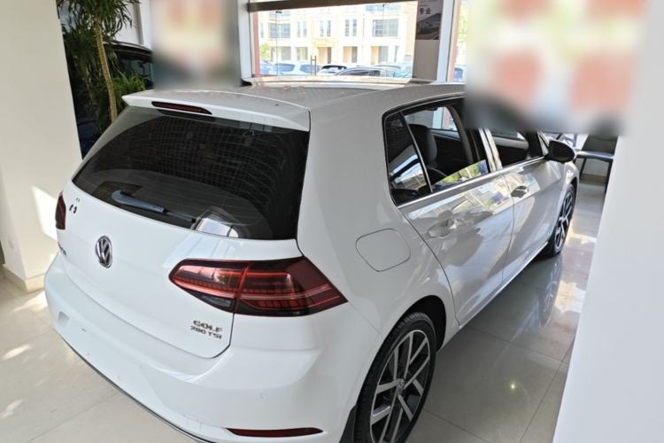 Used Volkswagen Golf 2020 Zhiai Edition 280TSI DSG Luxury Model Rear Right 45 Deg