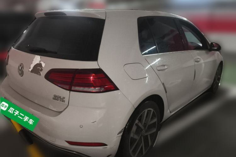 Used Volkswagen Golf 2020 Zhiai Edition 280TSI DSG Comfort Model Rear Right 45 Deg