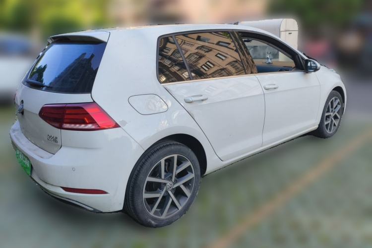 Used Volkswagen Golf 2020 Zhiai Edition 200TSI DSG Comfortable & Ambitious Version Rear Right 45 Deg