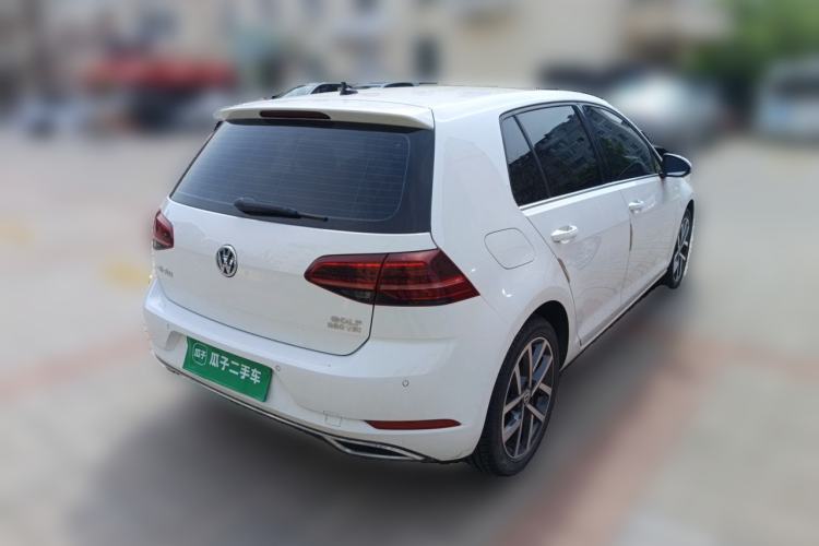 Used Volkswagen Golf 2020 Zhiai Edition 280TSI DSG Luxury Model Rear Right 45 Deg